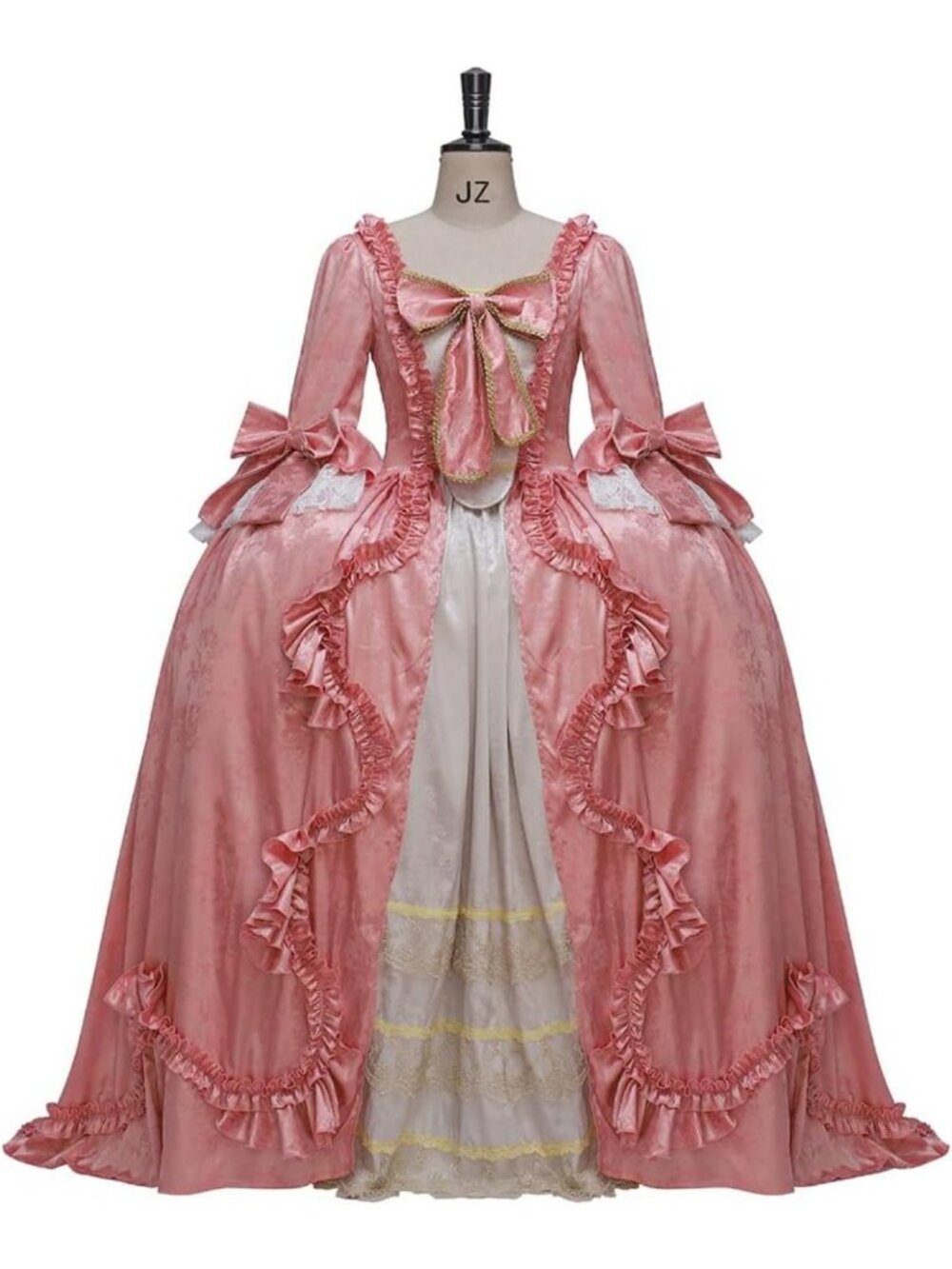 Elegant Rococo Baroque Ball Gown Dress | 18th Century Victorian Costume - Picture 3 of 6
